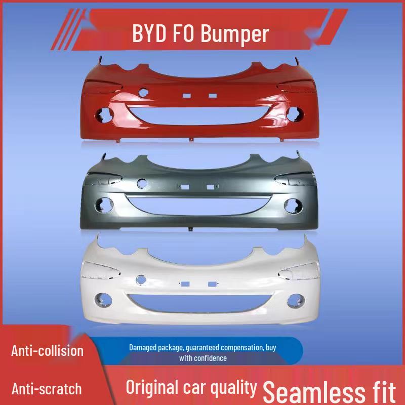 Совместим с BYD F0: Передний бампер, Задний бампер, Передняя губа, Задняя губа, Оригинальный материал.