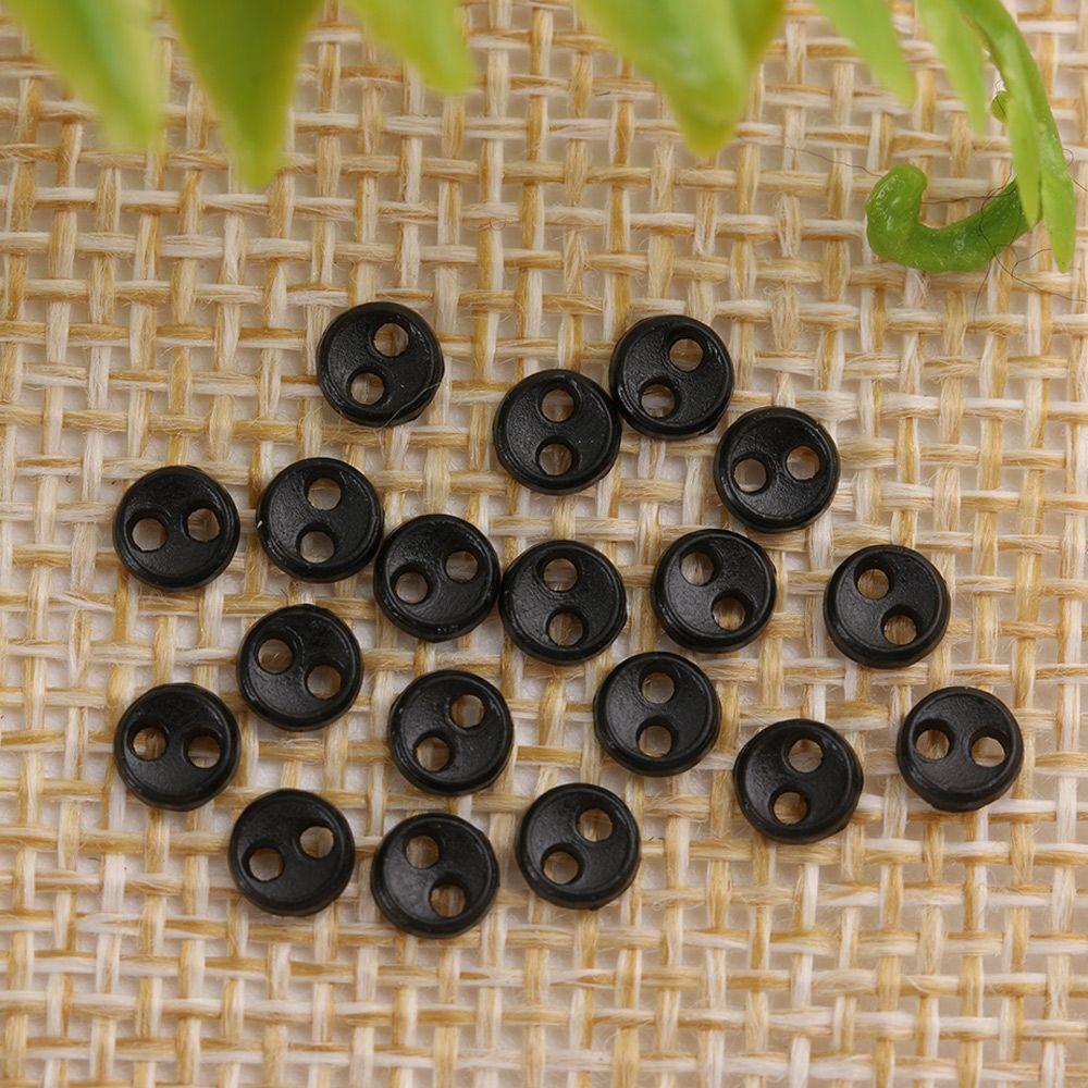 Accessories Two Holes Mini Metal Buttons DIY Doll Clothes Clothing Sewing Craft Dolls Strap Buckles