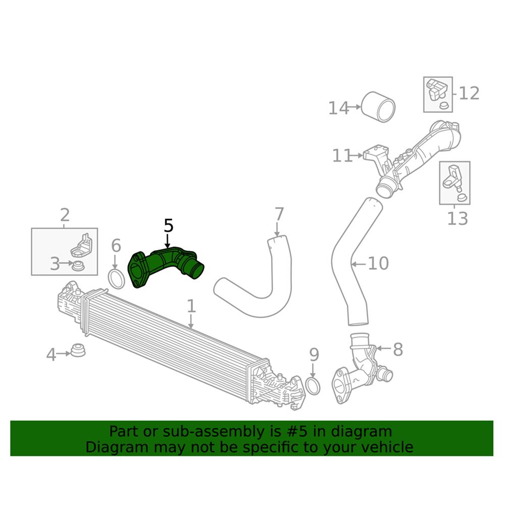 Inlet Pipe 17282-64A-A00 For Honda