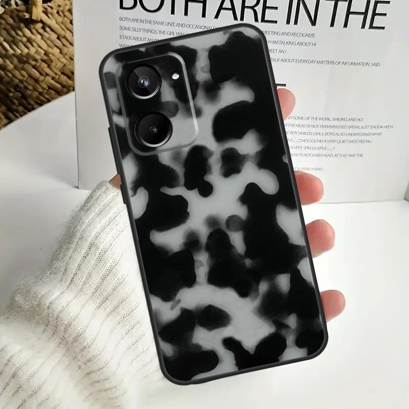 Чехол с черепаховым узором и панцирем черепахи для Realme 9 10 11 12 Pro Plus GT5 GT Neo5 C21Y C25s C30 C31 C33 C35 C51 C53 C55 C67
