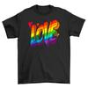 Pride_75'' Футболка со словом Love Мужские Женские Футболки Топ - Забавная Одежда Радужного Прайда, Унисекс С Принтом