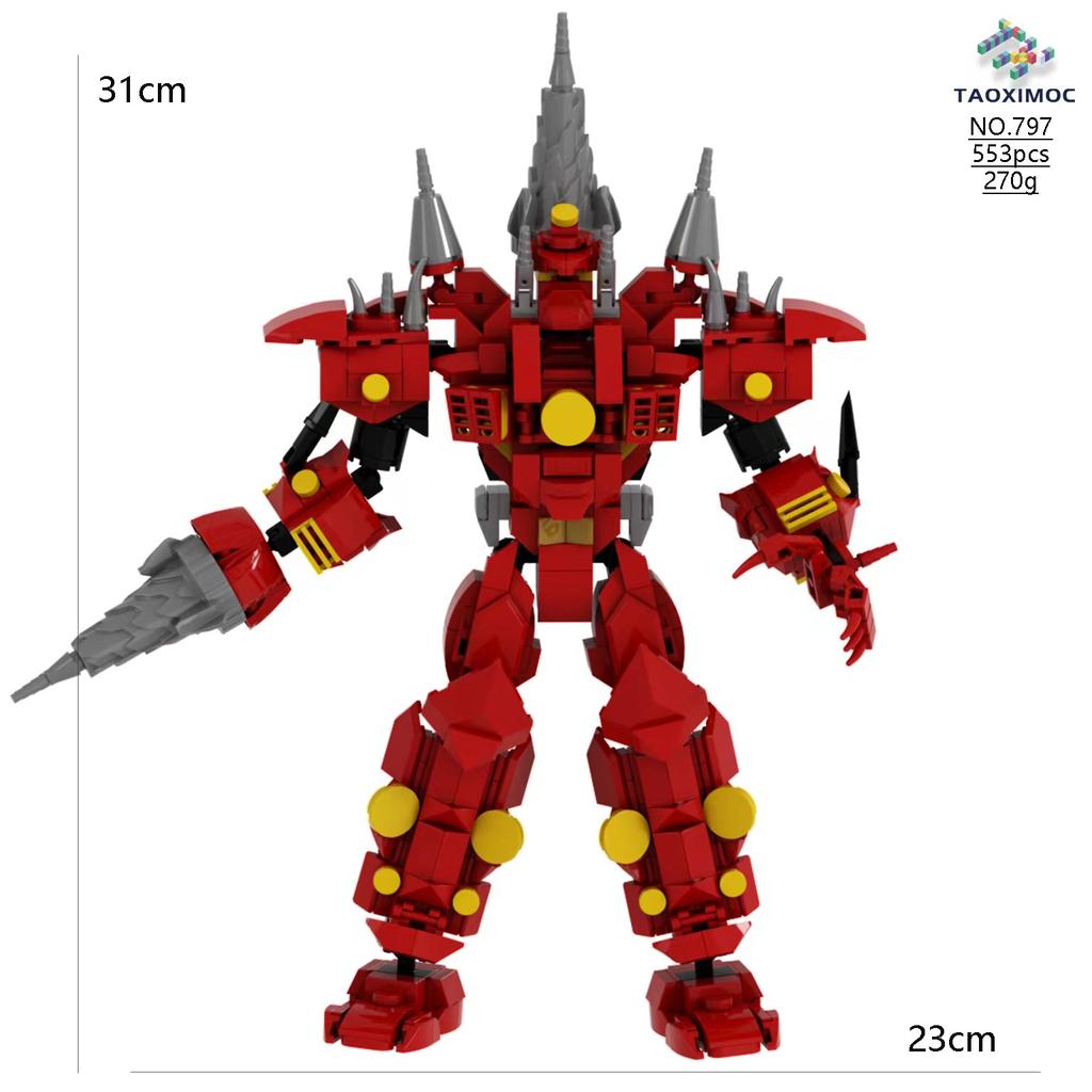MOC Игрушки из кубиков Модель Совместимый Робот с Туалетом Скибиди Абстрактные Строительные Блоки Монитор Телевизор Динамик