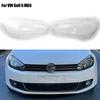 Крышки линз передних фар для Volkswagen VW Golf 6 MK6 GTI R 2010-2014 Прозрачный абажур Корпус фары