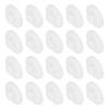 Uxcell 60 шт. Пластиковые шестерни, 28 зубьев, Пластиковая двойная модель шестерни, 28102BA, Редукторная шестерня для моделей радиоуправляемых автомобилей, Роботов DIY, Белый, Модуль 0.5