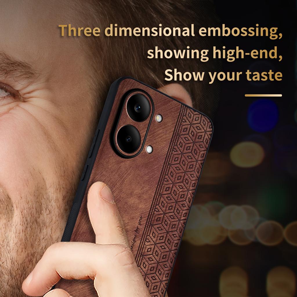 EUCAGR Роскошный чехол из ПУ-кожи для Xiaomi POCO X8 Pro Max Ударопрочный мягкий задний чехол для Xiaomi POCO X8Pro Max