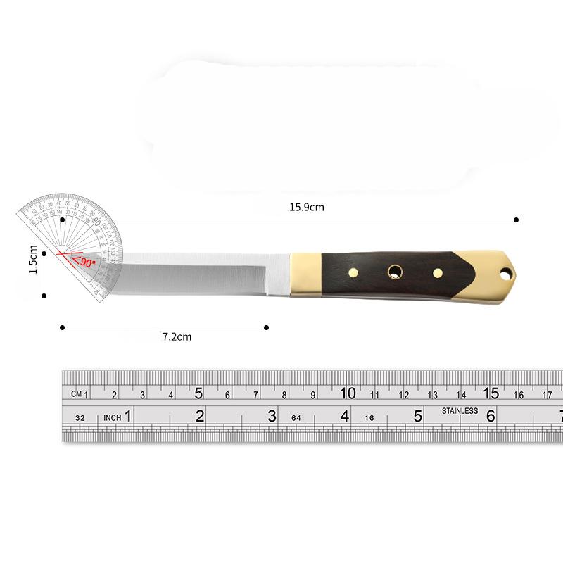 Нож для развала, Нож для мясника из нержавеющей стали, Нож для мяса, Кухонный нож для фруктов, Походный инструмент, Нож шеф-повара с футляром
