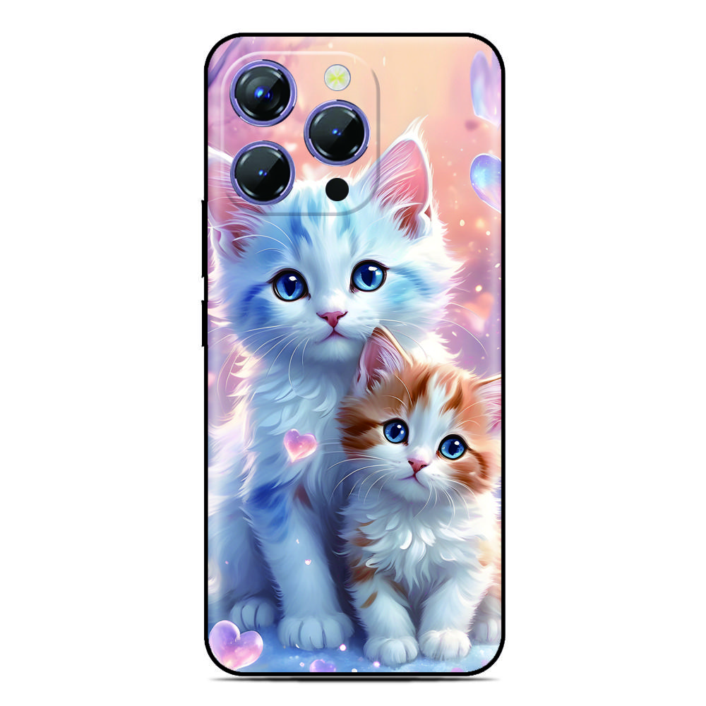 Picture Kitten Phone Case For Oukitel C69 C3 C2 C68 C62 C61 C57s C57 C58 P1 C1 Pro C59 C53 C51 C50 C38 C36 C35 C21 WP50 Cover