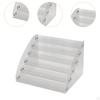 Acrylic Cosmetic Storage Box Lips Gloss Stand, Nail Polish Organizer Makeup Holder for Brushes