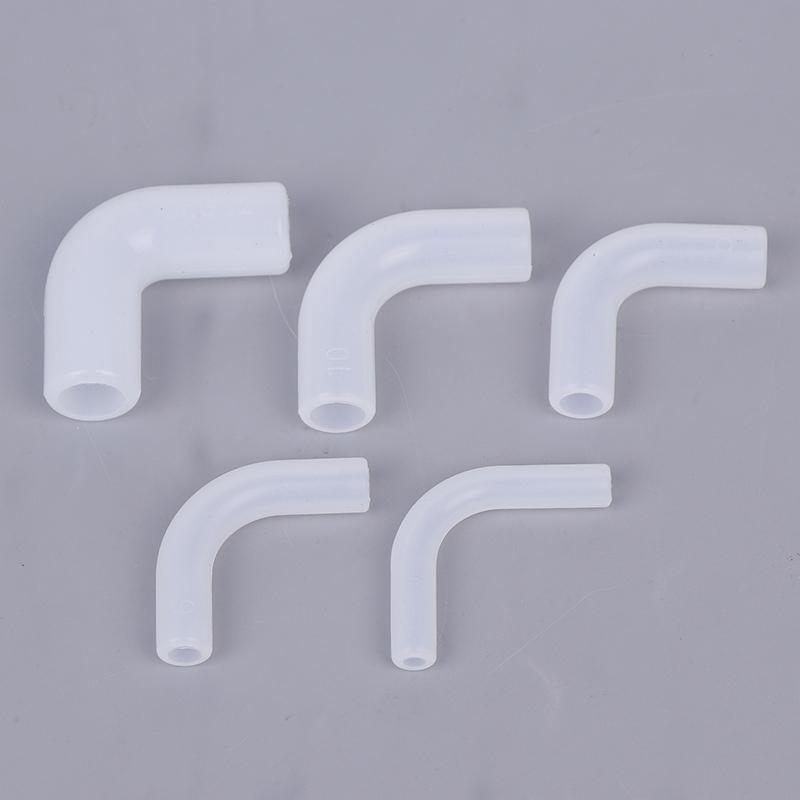 5 шт. Силиконовый колено гибкий ремонтный соединитель жесткая труба мягкий соединитель эластичный прямой угол резиновая муфта труба ирригация сад