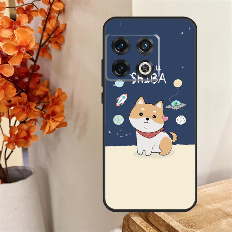 Cute Shiba Inu Funda For OnePlus 13 13R 12 12R 11 10 Pro 8T 10T OnePlus Nord 4 CE 2 3 Lite N30 N20 N10 Case