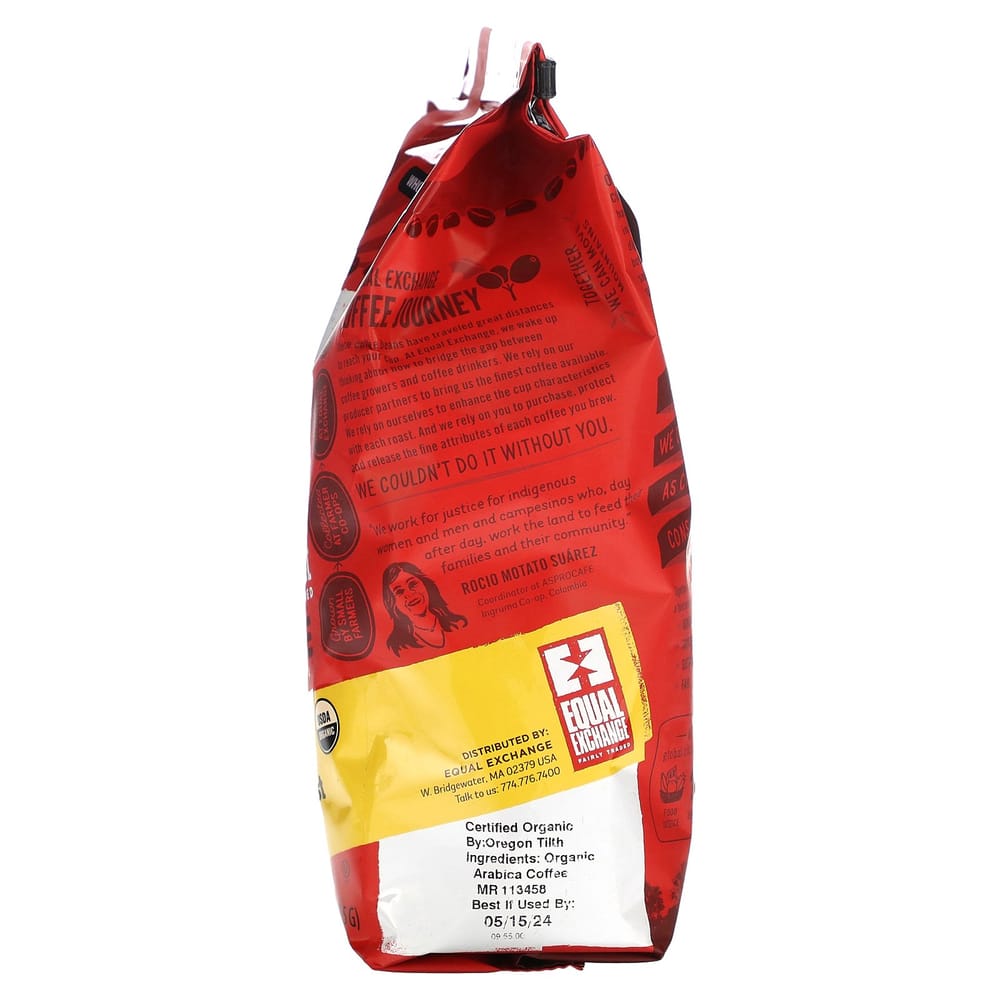 Equal Exchange French Roast Whole Bean Coffee, 283.5g (10oz)