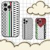 Чехол для телефона P-Palestine-S Хатта Кеффия Для iPhone 16e,16,15,14,13,12,11,Pro,X,XS,Max,XR,Plus,Mini Мягкий Черный Чехол