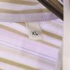 Armani Collezione Striped Pattern Short Sleeve Shirt XL Purple COLLEZIONI Men's Used