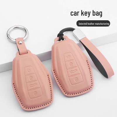 Чехол для ключа Geely Dihao: Совместим с моделями Xingrui, Xingyue L, Binrui Cool, Boyue, Binyue и GS.