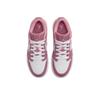Детские кроссовки Air Jordan 1 Low GS Desert Berry Pink Coral-Chalk White 553560-616