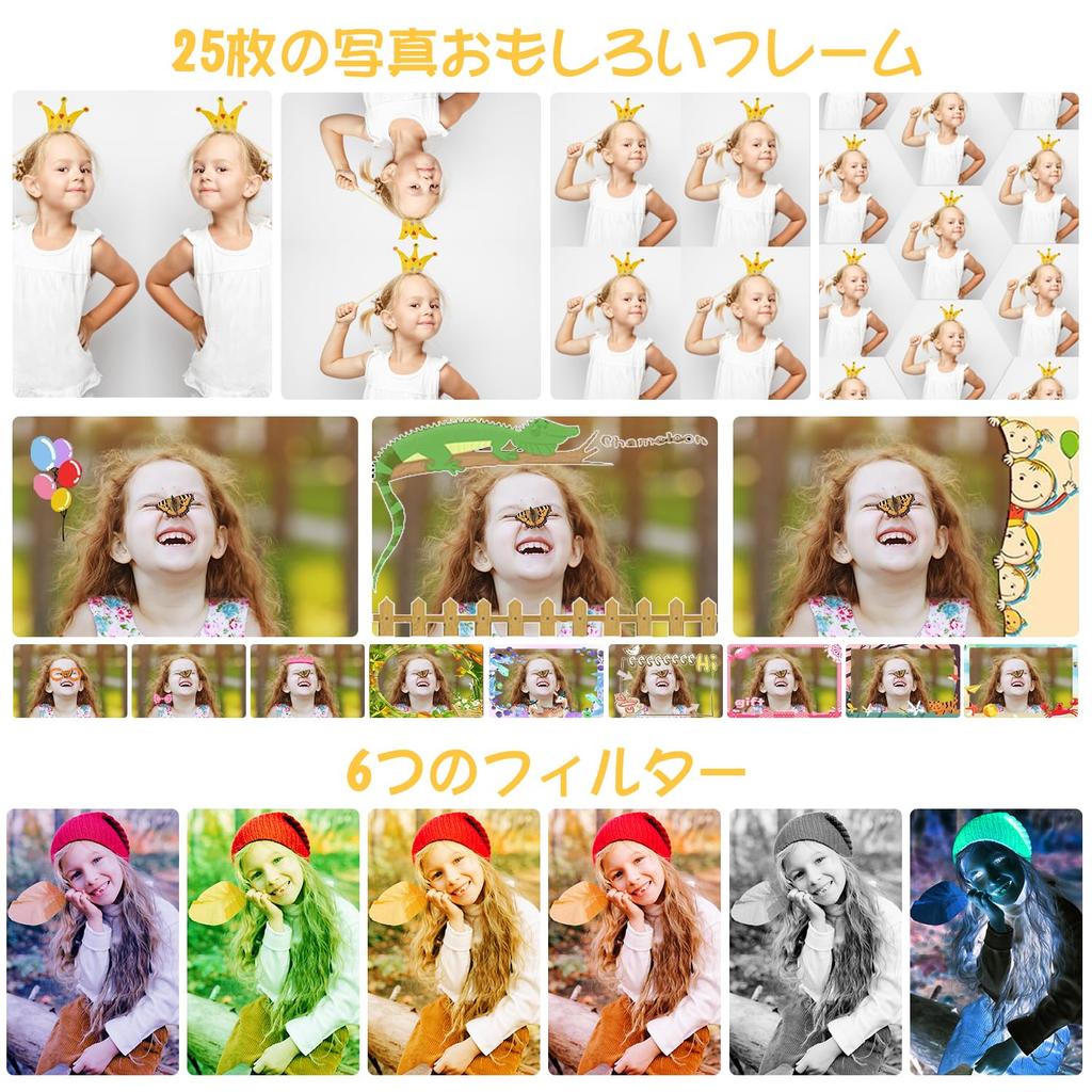 Камера ARNSSIEN с вращающимся селфи-объективом, карта 32 ГБ, игрушка для детей, подарок на день рождения, Рождество для мальчиков и X101, детские возможности, объектив 180°, 2,4 дюйма