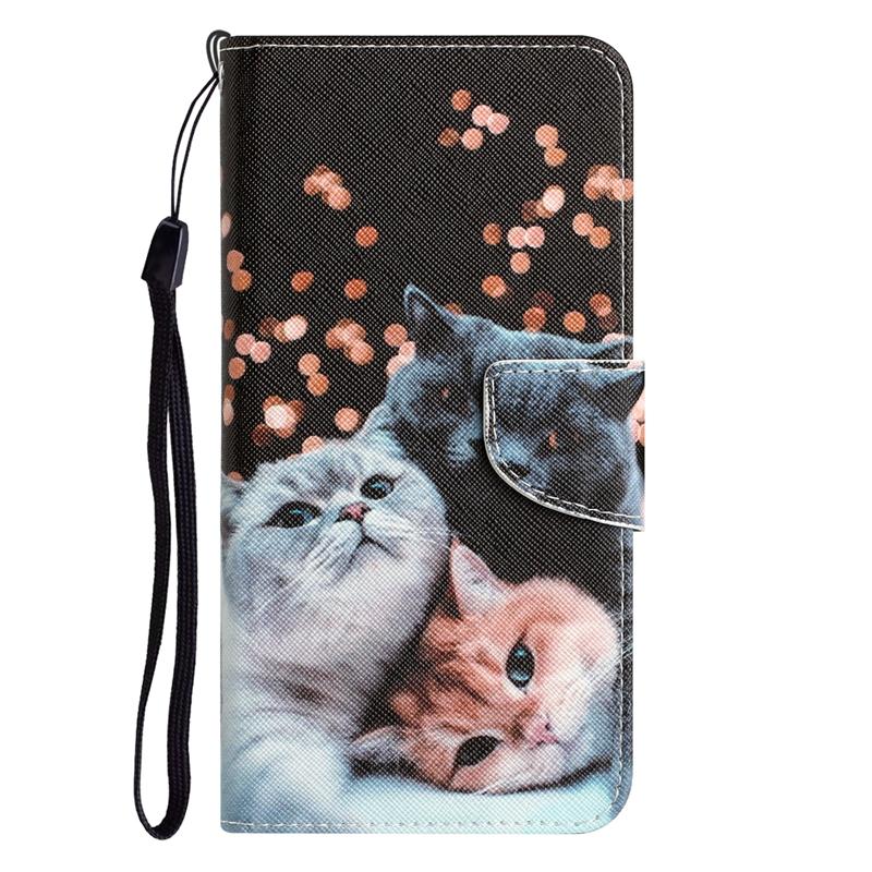 Printed Leather Flip Phone Case For Samsung Galaxy A53 A13 A33 A73 A52 A12 A22 A32 A42 A72 A52S 5G Case Wallet Book Cover Coque