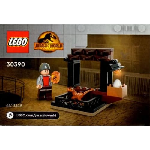 LEGO 30390 JURASSIC WORLD DOMINION Рынок динозавров Сумка для рынка динозавров Юрского периода