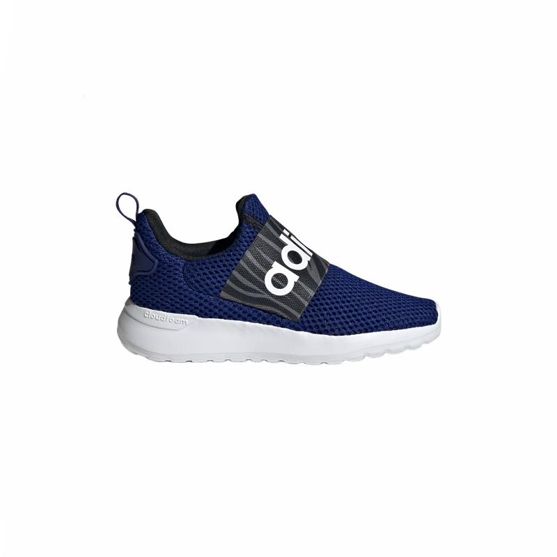 adidas Lite Racer Adapt 4.0 Модные Универсальные Нескользящие Прочные Низкие Детские Кроссовки для Бега Детские Кроссовки для Бега Синие GZ4675