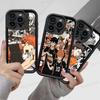 Япония Аниме Хайкюу Для iPhone 17 Pro Max 16 15 14 13 12 11 Plus Черный Мягкий Чехол для Телефона