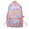 Trendy Color Blocked Backpack For Outdoor Travel Stylish School Bag For Teens