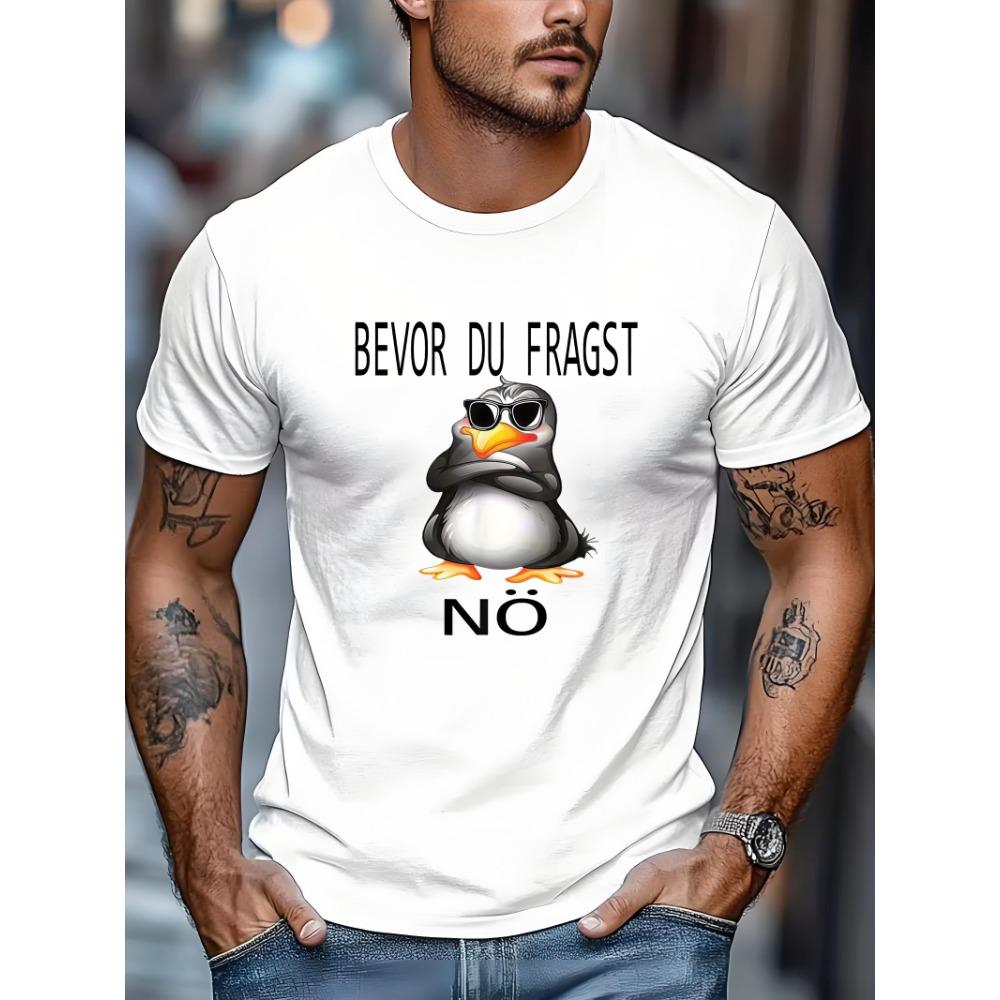 Funny Ketchup Hot Dog Cartoon Graphic T Shirt for Men 100% Cotton Retro Food Print Casual Short Sleeve