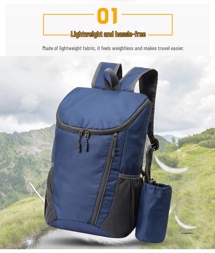 2023 Складной уличный рюкзак для мужчин и женщин: Путешествия, Спорт и Туризм