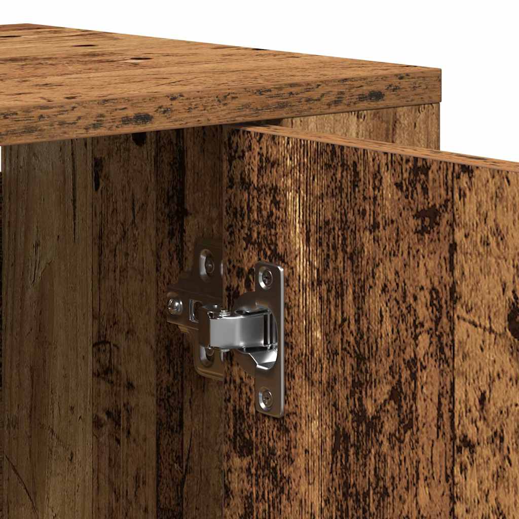 Highboard with Drawers Reclaimed Wood 80 x 33 x 150 cm Wood Based Material