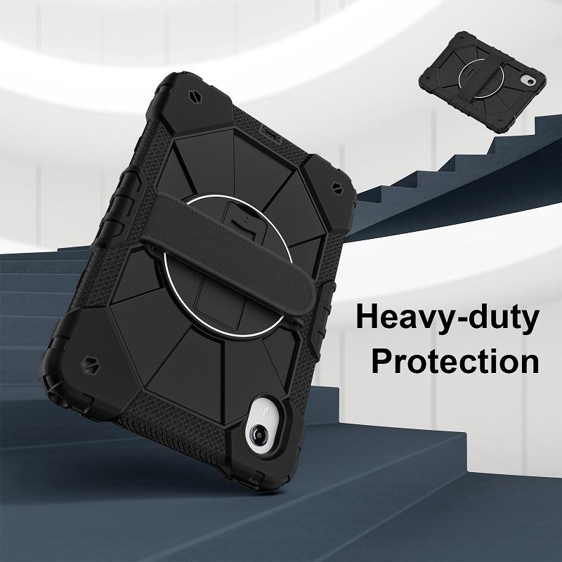 360° Rotating Rugged Kids Case for Xiaoxin Pad 11 Shockproof Tablet Cover Tab M11 Idea Tab 11 inch with Strap