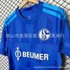Футбольная футболка Schalke 04 2026-2027 Домашняя Гостевая Короткий рукав Мужская Взрослая S-XXL