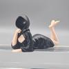 3D Таинственная Статуя Готическая Черная Мантия Фигура Королевы Скульптура для Книжной Полки Жуткие Сидящие Статуэтки Настольные Украшения Хэллоуинские Подарки