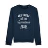 Men's Sweatshirt - NOT EASY TO BE THE BEST