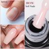 MTSSII 7ml Quick Extension Gel Milky White Nude Pink Construct Hard Gel Semi Permanent UV LED Gel Quick Building Nail Art