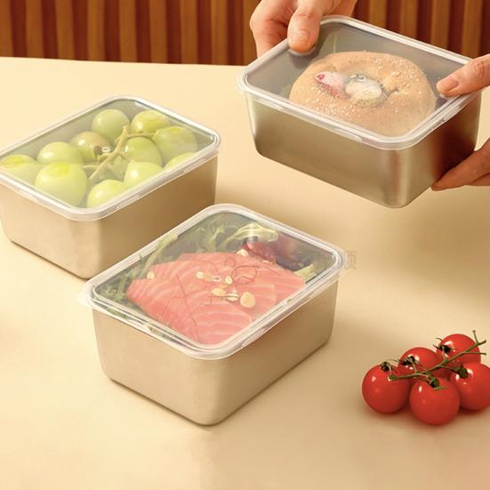 Ланч-бокс Yousheng из нержавеющей стали, коробка для пикника, бенто, большая емкость, портативный контейнер для обеда для домашнего офиса, школы