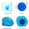 Liannian 10Pcs Automatic Bleach Toilet Bowl Tank Stain Remover Blue Home Detergent Cleaner