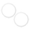 2026 Best!! Silicone Replacement Sealing Rings 2Pcs for Pressure Cooker Kitchen Use Circular Design Easy to Clean