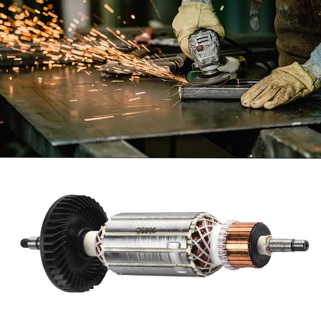 Ротор якоря AC220V-240V для угловой шлифовальной машины 9565C 9565CV 9565CVR 9565PC 9565PCV