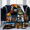 1pc Time Super Horse Secretariat Triple Crown Home Decor Blanket Perfect for Couch, Bed, Travel .W014