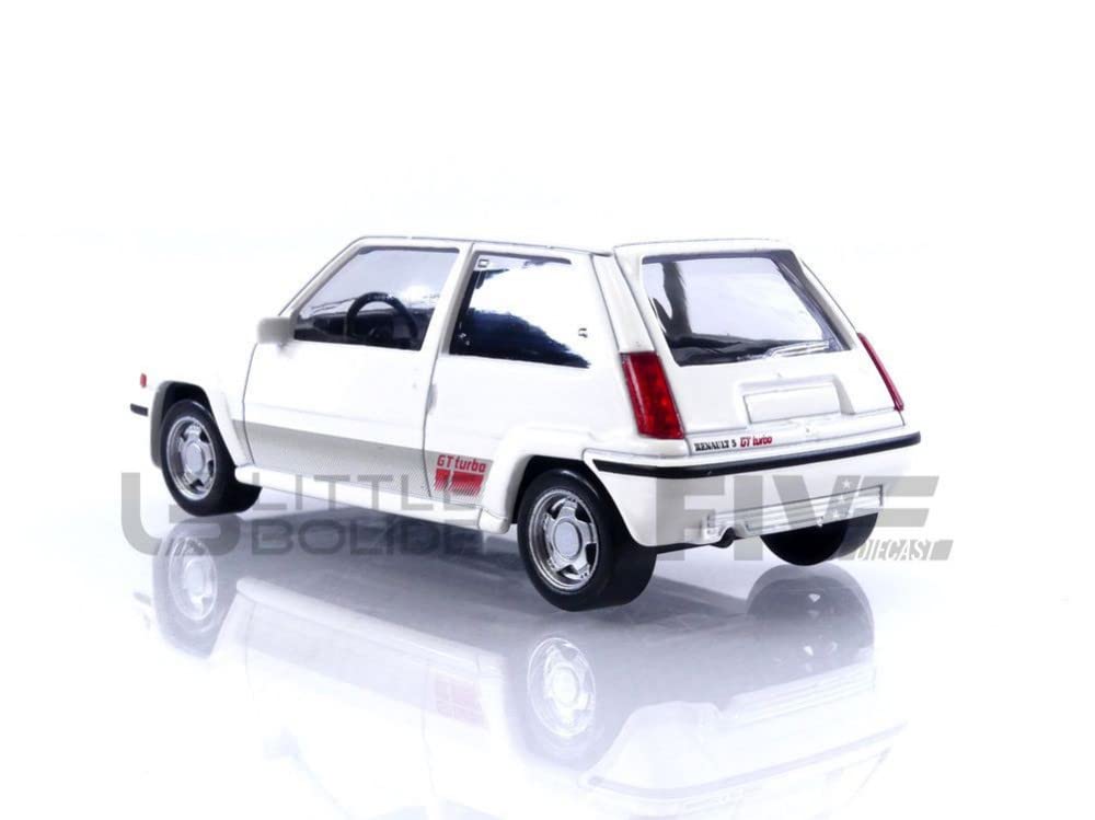 Norev JETCAR масштаб Renault Supercinq GT Turbo Фаза II 1988 Белый 1/43