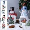 Рождественский светящийся снеговик, Домашние украшения, Рождественские изделия из смолы, Домашние украшения для гостиной.