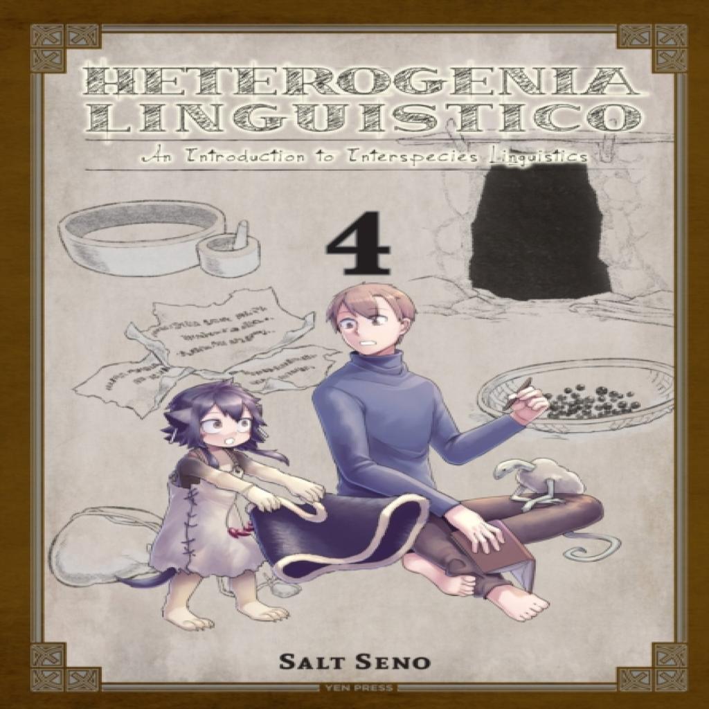Heterogenia Linguistico Vol. 4 by Salt Seno Paperback Book 9781975360023