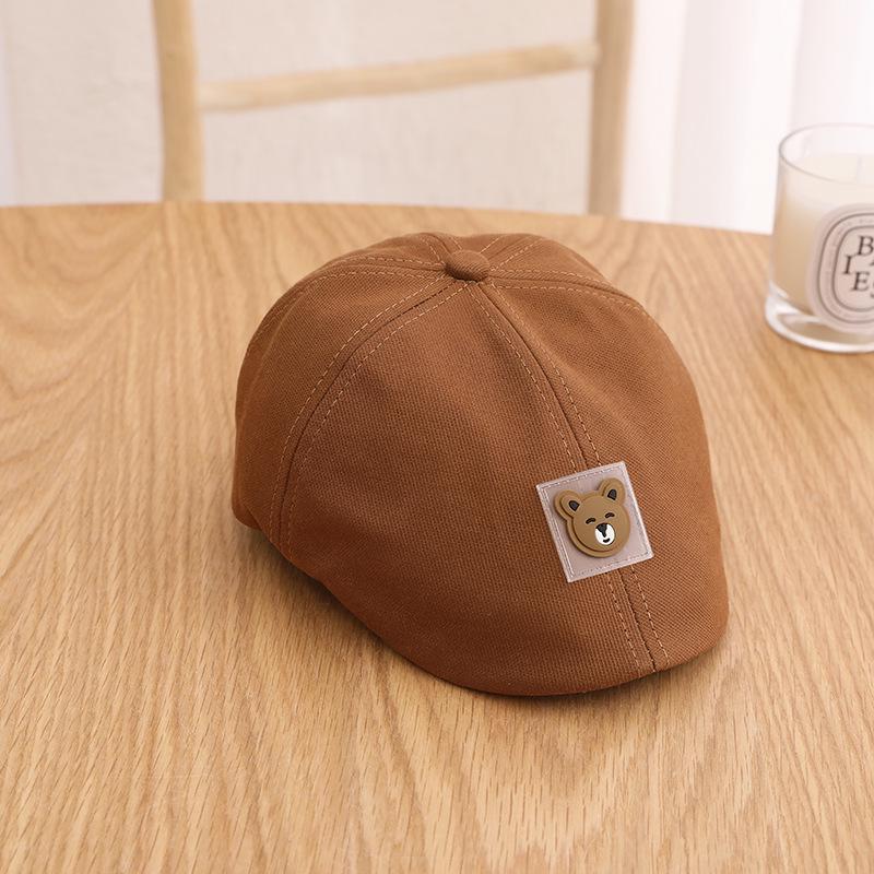 Берет Benhui Cartoon Bear Duckbill для детей от 1 до 3 лет - модная шапка для мальчиков и девочек