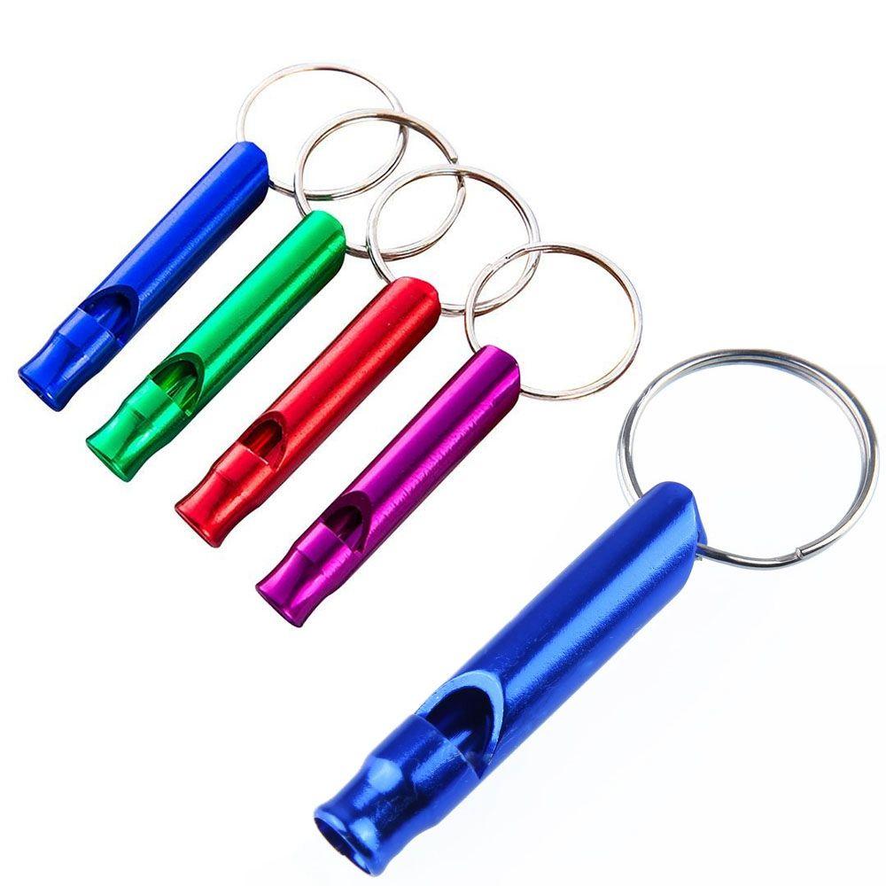Aluminum Camping Hiking Outdoor Training Accessories Survival Whistle Emergency Whistles EDC Tools