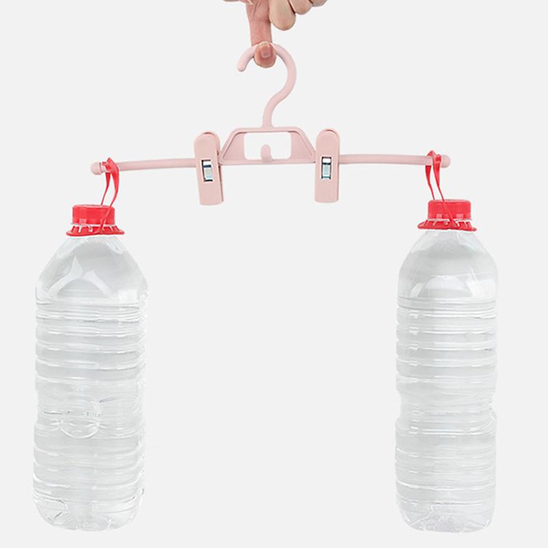 Домашняя жизнь Брюки Юбка Брюки Домашнее хранение одежды Модная сушилка с зажимами Tudung Противоскользящая полезная вешалка для хранения одежды Уникальная