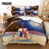 Комплект постельного белья Snow Scene Hut, комплект из 3 пододеяльников, мягкий, удобный, дышащий пододеяльник, для декора спальни и гостевой комнаты
