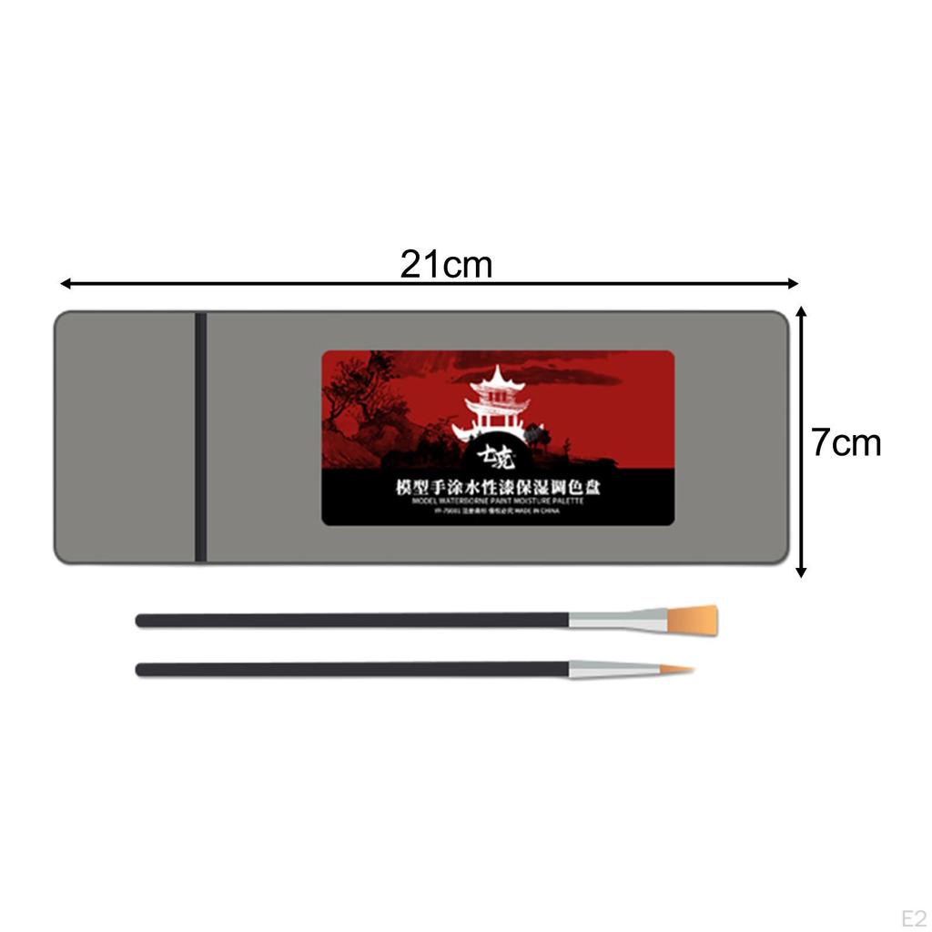 Палитра для акриловых красок для миниатюрных художественных проектов