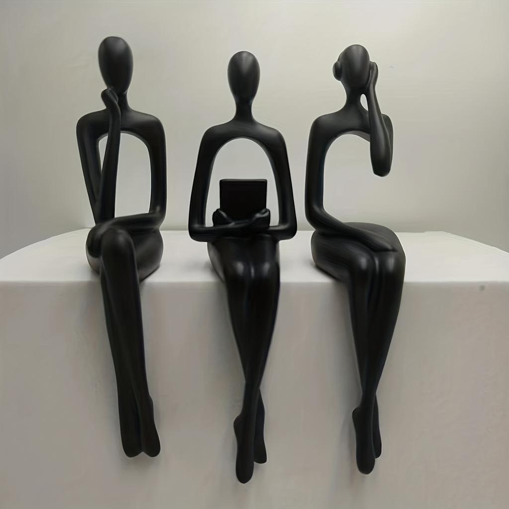 3 предмета Современный минималистский набор украшений для гостиной - мягкие роскошные аксессуары для дома, винный шкаф, тумба под телевизор, креативный декор для стола