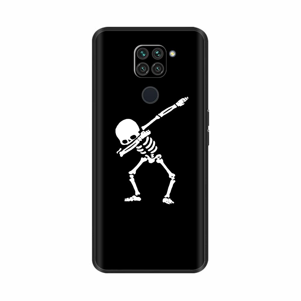 Чехол Для Xiaomi Redmi Note 9 Чехол Мягкая Черная Силиконовая Задняя Крышка Для Redmi Note9 Чехол Redmi Note 9 Чехол Funda Coque Бампер Оболочка