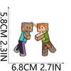 Game Character Embroidery Cloth Sticker My World Patch Sticker Bag Decoration Embroidery Label Pixel Chapter Sticker Heat Transfer