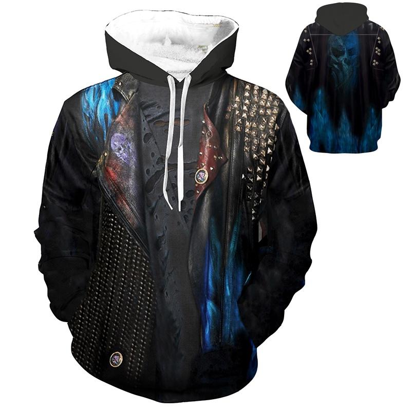 Luxuriously Soft Descendants 3 Hades Hoodie Cosplay Costume For Unisex Comfort